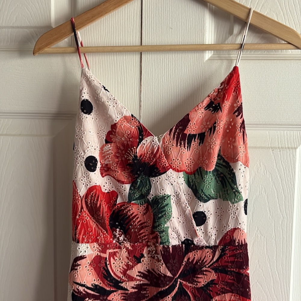 Farm Rio Riviera Eyelet Maxi Dress - Picture 6 of 9